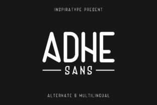 Adhe Family: A Versatile Sans Serif Font for Modern Web Design