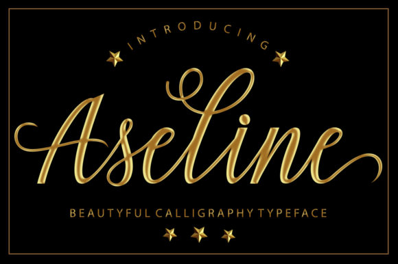 Aseline: A Modern Script Font for Elegant Branding