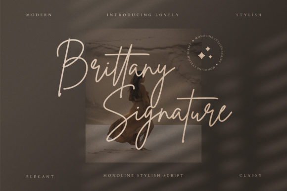 Brittany Signature Script: A Stylish Typeface for Elegant Publishing