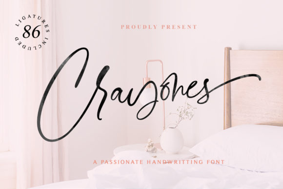 Crayones: A Charming Handwritten Font for Elegant Branding