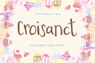 Croisanct: A Sweet Handwritten Font for Charming Creations