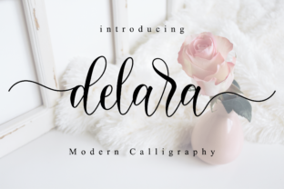 Delara: A Beautiful and Elegant Script Font for Designers