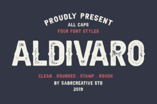 Discover Aldivaro Family: A Versatile Vintage Font for Creative Projects