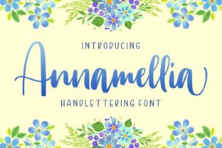 Discover Annamellia: A Fresh Handwritten Font for Creative Projects