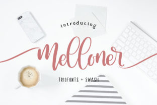 Discover the Charm of Melloner: A Handwritten Font for Makers