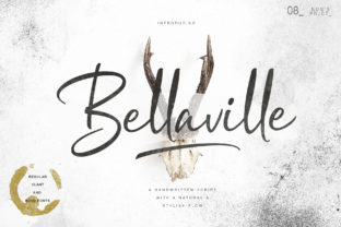Enhance Your Brand with Bellavile: A Striking Handwritten Font