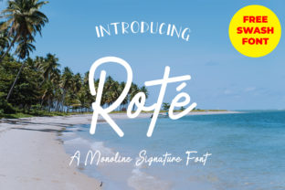 Enhance Your Campaigns with Rote: A Striking Handwritten Font