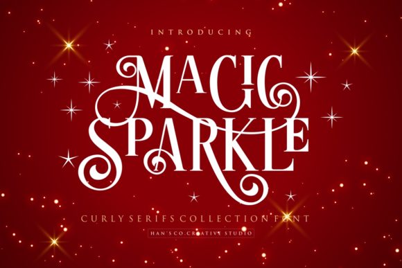 Enhance Your Winter Campaigns with Magic Sparkle Font