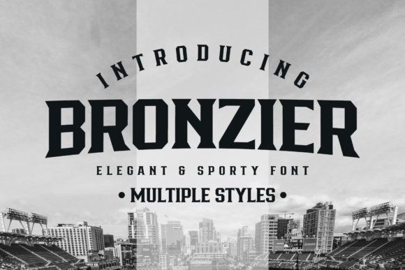 Exploring Bronzier: A Strong Serif Font for Bold Branding