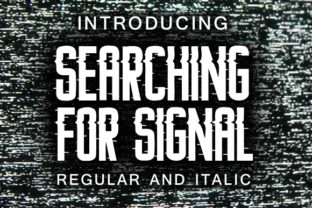 Exploring the Unique Charm of Searching for Signal Font