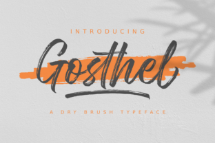 Gosthel: A Personalized Script Font for Creative Branding