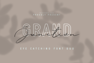 Grand Junction Duo: A Modern and Stylish Font for Web Design