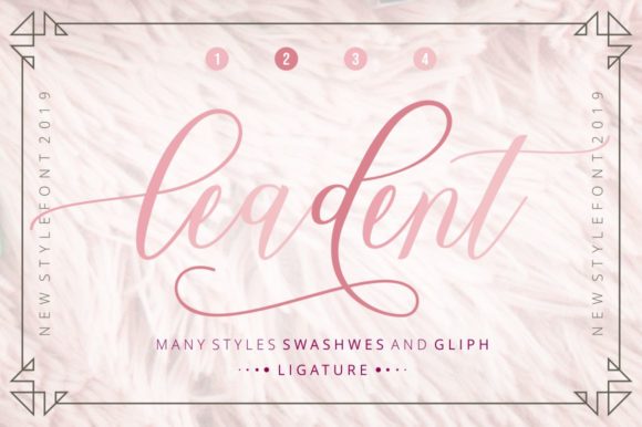 Leadent Script: A Handwritten Font for Editorial Charm
