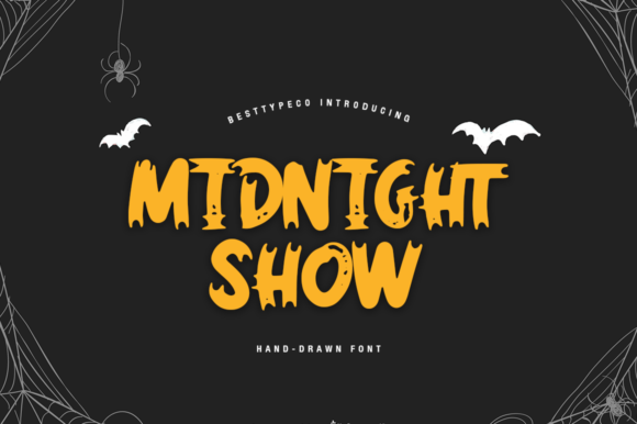 Midnight Show: A Bold Handwritten Font for Eye-Catching Campaigns
