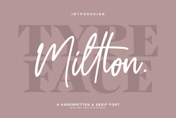 Millton Duo: A Versatile Font for Creative Campaigns