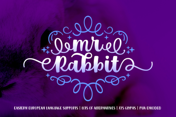 Mr. Rabbit: A Bold and Festive Font for Creative Branding