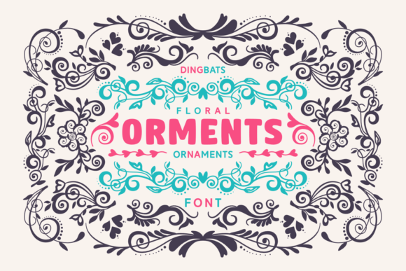 Orments: A Floral Charm for Your Editorial Design