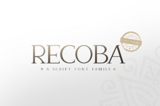 Recoba: A Stunning and Elegant Serif Font