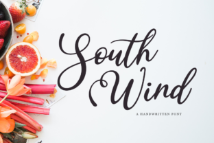 South Wind: A Fresh and Handmade Script Font