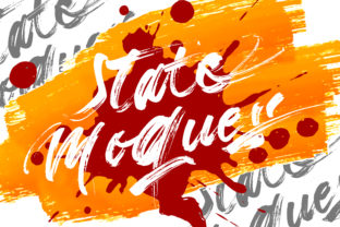 State Moques: A Vibrant Script Handwritten Font for Makers