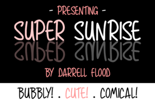 Super Sunrise: A Casual and Expressive Handwritten Font