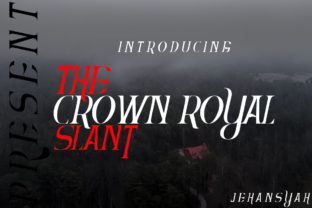 The Crown Royal: Elevate Your Campaigns with a Bold Serif Font