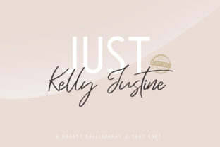 Transform Your Brand with Just Kelly Justine Duo Font