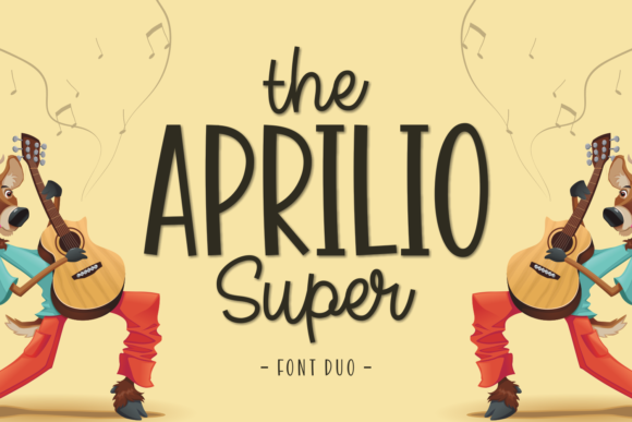 Transform Your Brand with The Aprilio Super Font