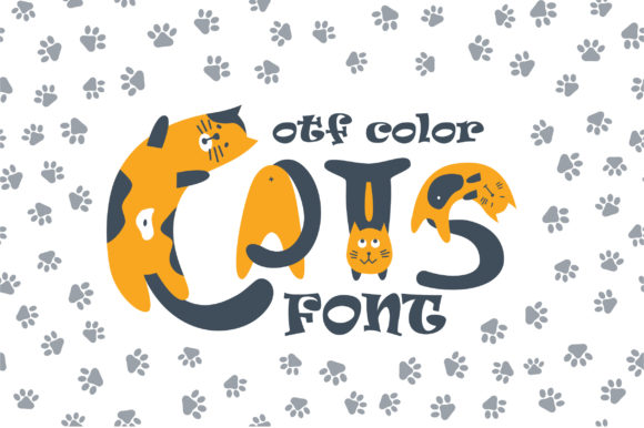 Transform Your Web Design with Cats, the Adorable Color Font