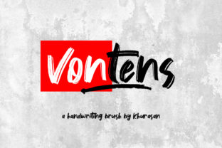 Vontens: A Handwritten Font for Elegant Web Design