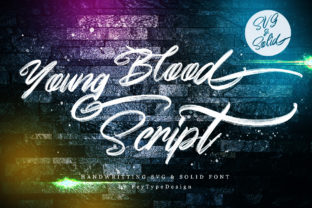 Young Blood: The Grunge Font for Bold Campaigns